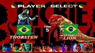 Jackie Chan in Fists of Fire  VideogamersBr vs ThiagoArchAngeL FT5 [upl. by Roseanna]