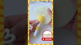 Small banana pen artandcraft handycraftcraft papercrafts [upl. by Sherline789]