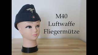 M40 Luftwaffe Fliegermütze [upl. by Llednil]