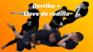 DERRIBO  LLAVE de RODILLA [upl. by Sivram112]