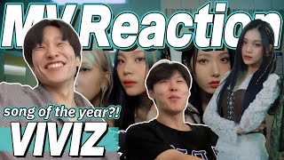 eng VIVIZ Shhh MV Reaction  비비지 쉿 뮤직비디오 리액션  Korean Fanboy Dancer React  J2N VLog [upl. by Brighton]