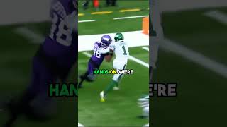 Sauce Gardner Flagged Premier Receiver Justin Jefferson Denied Touchdown Dance [upl. by Naek]