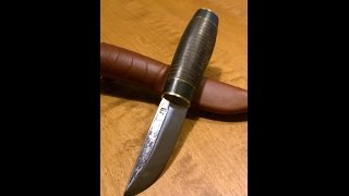 Hunters knife  Leather Handle by thetopicala [upl. by Bergquist]