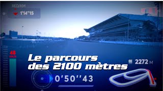 Le Parcours des 2100m de lHippodrome ParisVincennes [upl. by Joana852]