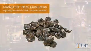 GRANSHOT® Pig Iron Granulation at SSAB Oxelösund Sweden [upl. by Glaudia]