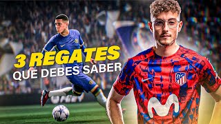 Los 3 REGATES que DEBES APRENDER en FC 24 [upl. by Ackler]