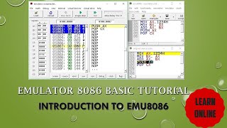 EMU8086 BASIC Tutorial  8086 MICROPROCESSOR EMULATOR Tutorial For Absolute BeginnersEmulator8086 [upl. by Andris]