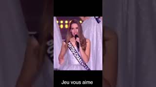 « Etre acheteur c’est un metier » Miss France 2021 Poitou Charente shorts [upl. by Brocklin701]