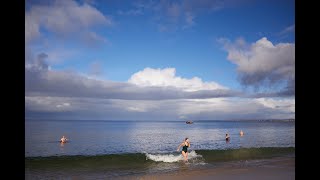 Winter in Achill Island Ireland New Years Day Polar Bear Swim 🇮🇪 [upl. by Akinek]