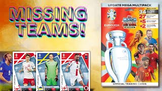 UPDATE MEGA MULTIPACK for match attax EURO 2024 [upl. by Aryk]