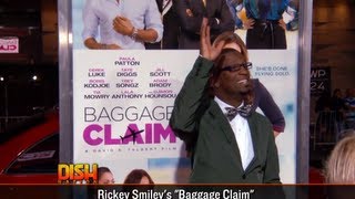 Rickey Smiley Goes Hollywood On Us at the Baggage Claim Premiere [upl. by Ybroc614]