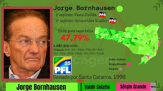 Jingle de Jorge Bornhausen  Senado por Santa Catarina 1998 [upl. by Noteek]