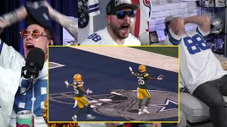 Cowboys Fans React to embarrassing Wild Card Loss vs Green Bay Packers [upl. by Annej397]