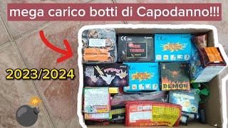 MEGA carico botti capodanno 20232024 con sorpresa [upl. by Clorinde265]