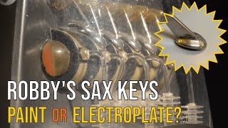 Shiny Sax Keys for Robby the Robot [upl. by Elsilrac902]