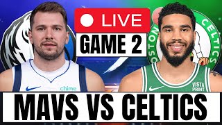 Boston Celtics vs Dallas Mavericks LIVE Stream NBA Finals Game 2 Play by Play amp Highlights [upl. by Nalhsa641]