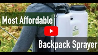 Harbor Freight Greenwood 4 Gallon Backpack Sprayer  Unboxing and Assembly [upl. by Gaylord]