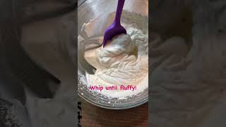 Make Whipped Cream Yogurt  SCD Recipes shorts scd [upl. by Jodee]