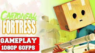 Cartonfall Fortress  Defend Cardboard Castle Gameplay PC [upl. by Rey]