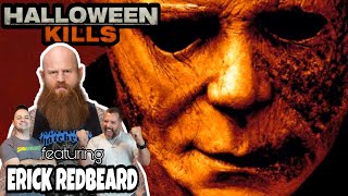 Guest Reactor Erick Redbeard  Halloween movie reaction first time watching [upl. by Airdnal]