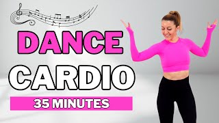 🔥35 Min DANCE CARDIO WORKOUT🔥DANCE CARDIO AEROBICS for WEIGHT LOSS🔥KNEE FRIENDLY🔥NO JUMPING🔥 [upl. by Carce]