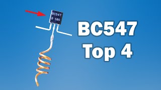 BC547 Transistor projects for beginners Top 3 electronics projects DIY [upl. by Anitsej426]