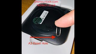 A3 HTV6 Tigre TV Box  How to Pin hole reset restore factory TV Box 電視盒恢復出廠設置 廣東話  ENG Subtitle [upl. by Jolenta115]