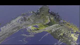 The Giants Causeway Northern Ireland A 3D flythrough [upl. by Malia]