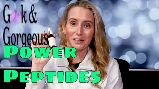 Geek amp Gorgeous Skincare New🆕 Power Peptides Face Serum Review How to Use and Dupes [upl. by Porter]