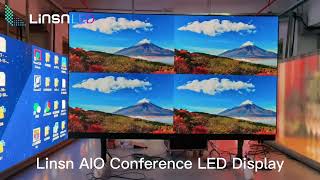 Linsn AIO Conference LED Display Aging Test [upl. by Laucsap]