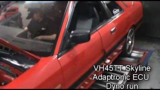 Zoom Magazine  VH45TT R31 Skyline Coupe Dyno [upl. by Jacie883]