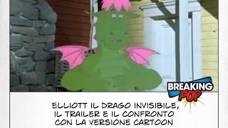 Elliott il drago invisibile il trailer e il confronto con la versione cartoon [upl. by Spoor]