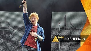 Ed Sheeran  Thinking Out Loud Glastonbury 2014 [upl. by Assen]