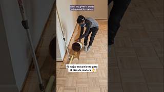 El mejor tratamiento para pisos de madera 👌 construction ideas diy usa mexico [upl. by Arodnap]