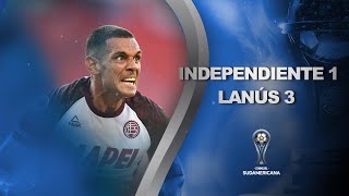 Independiente vs Lanús 13  RESUMEN  Cuartos de Final  CONMEBOL Sudamericana [upl. by Eirak]