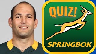 Springboks 2000s Quiz Can you name them all [upl. by Lartnom]