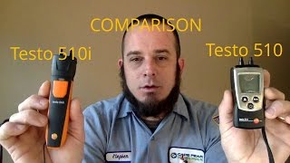 HVAC Tools Testo 510 and 510i Comparison [upl. by Henebry]