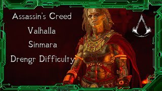 Assassins Creed Valhalla  Sinmara Boss Drengr Difficulty Battle Example [upl. by Adnoved238]