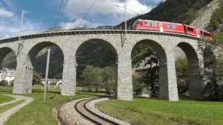 Rhatische Bahn RhB Switzerland Railways [upl. by Secnarf]