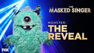 The Monster Is Revealed  Season 1 Ep 10  THE MASKED SINGER [upl. by Ained924]