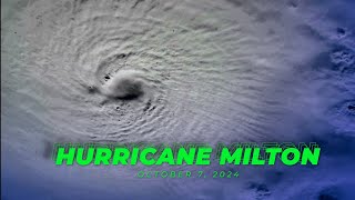 International Space Station Provides Views of Hurricane Milton [upl. by Lammaj]