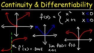 Continuity and Differentiability [upl. by Nybbor692]