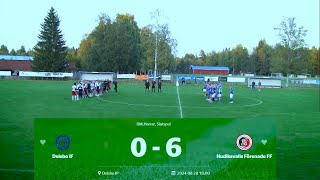 Delsbo IF vs Hudiksvalls FF  DM Final    Hemma [upl. by Limber]