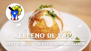 How to make Relleno de Papa Puerto Rican Potato Croquette  Easy Puerto Rican Recipe [upl. by Ennavoj318]