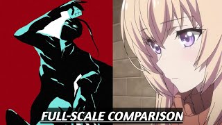 Ichinose honami vs Kiruma souichi full scale comparison usogui edit fullscalecomparison [upl. by Ruthven304]