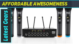 Pyle PDWM4120 The Ultimate Wireless Microphone System [upl. by Lear840]