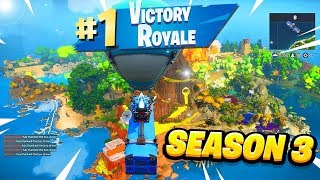 VITTORIA NELLA NUOVA STAGIONE 3 CAPITOLO 2 DI FORTNITE 😱 NUOVA MAPPA E NUOVE SKIN [upl. by Zamir]