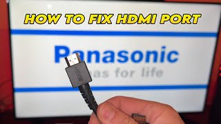 Panasonic TV  How to Fix HDMI No Signal Error Not Working [upl. by Asilam]