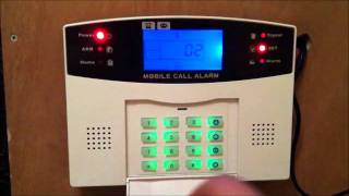 Alarmanlage GSM installieren [upl. by Dot560]