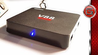 SCISHION MARS V88 Android Tv Box Review RK3229 1GB Ram 8GB Rom [upl. by Airdnna]